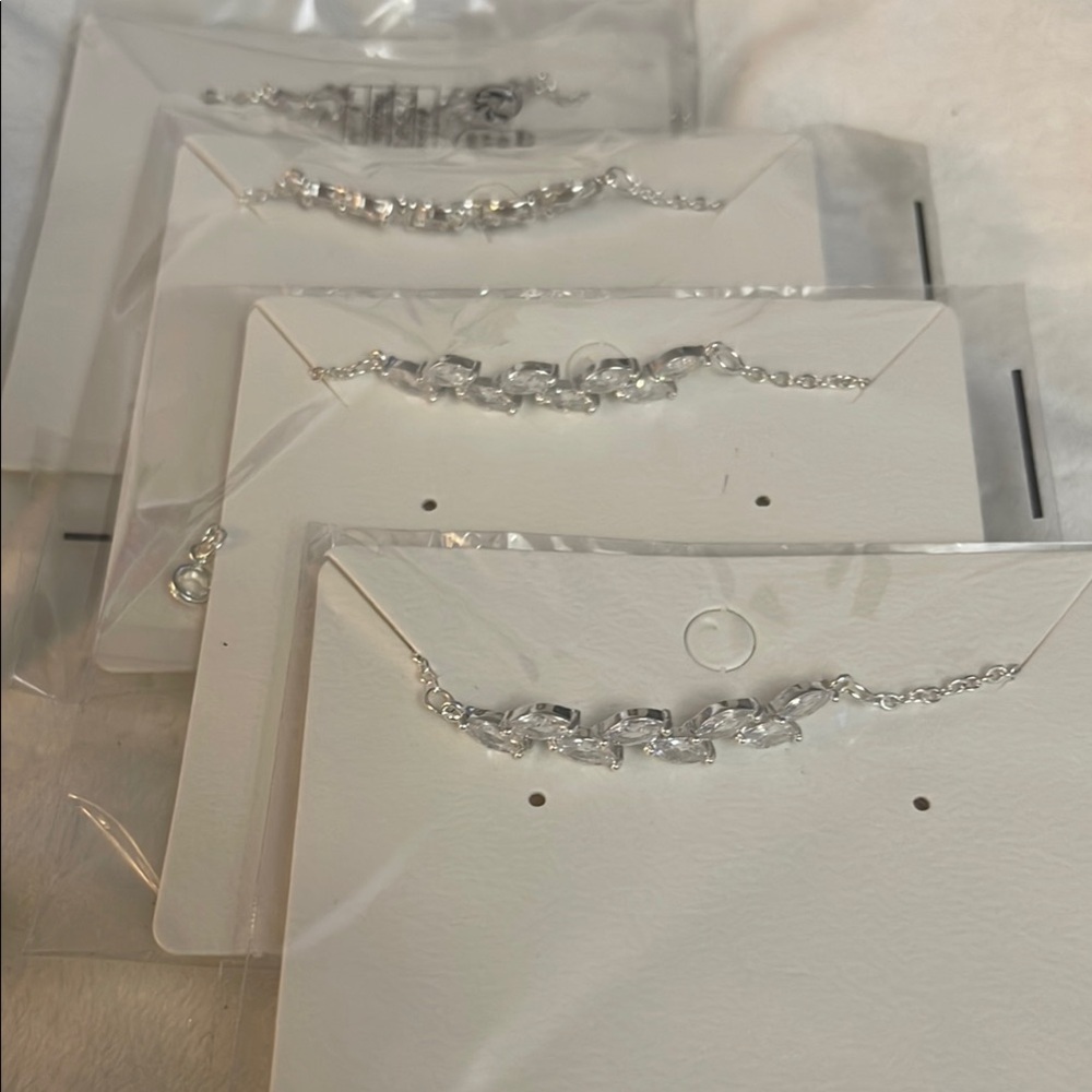 Elegant Silver Chain Bracelets
